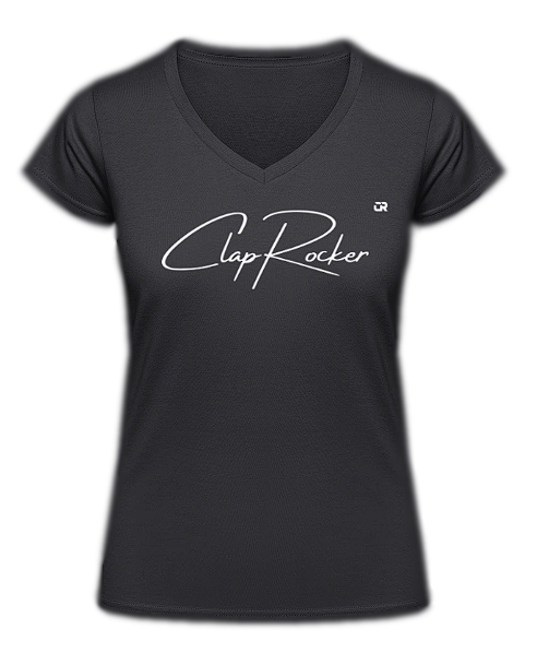 CLAPROCKER DAMEN V-SHIRT CLASSIC